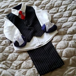 LITTLE BOY'S OUTFIT- 4 PIECE